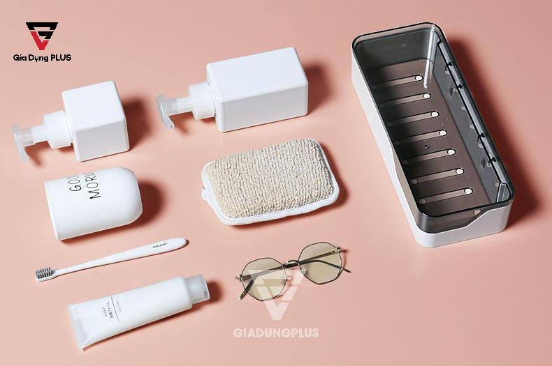 Kệ chữ nhật dán tường ShuangQuing | Đựng đồ đa năng