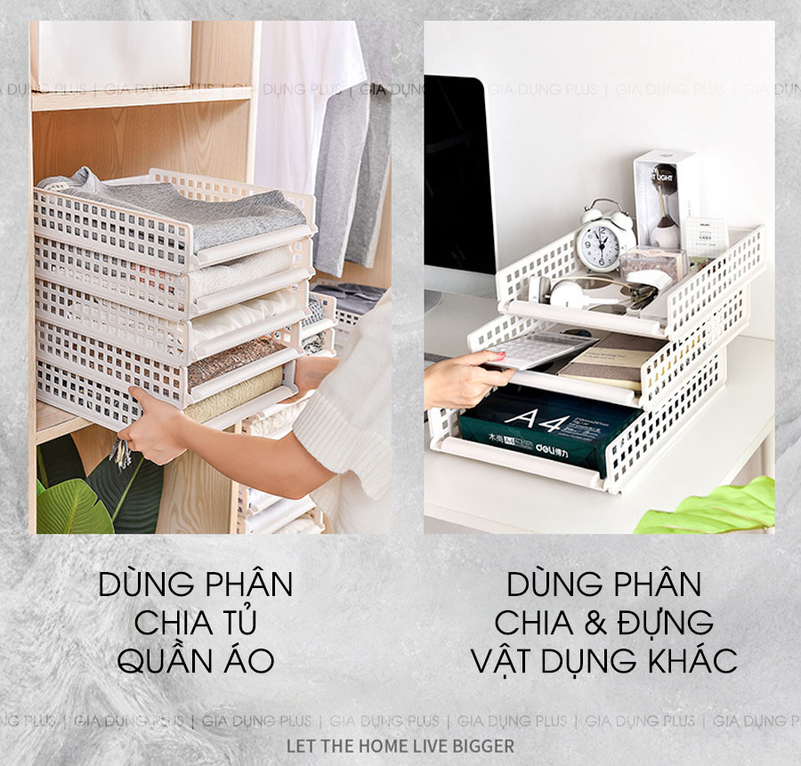 Các Công Dụng Của Kệ Phân Chia Đồ Dùng, Quần Áo Dạng Ngăn Kéo Thông Minh Cho Tủ Quần Áo ZhangShong