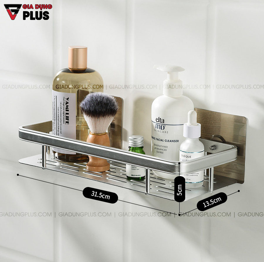 Kệ dán tường đa năng nhôm không gian ShuangQuing | Kích thước sản phẩm