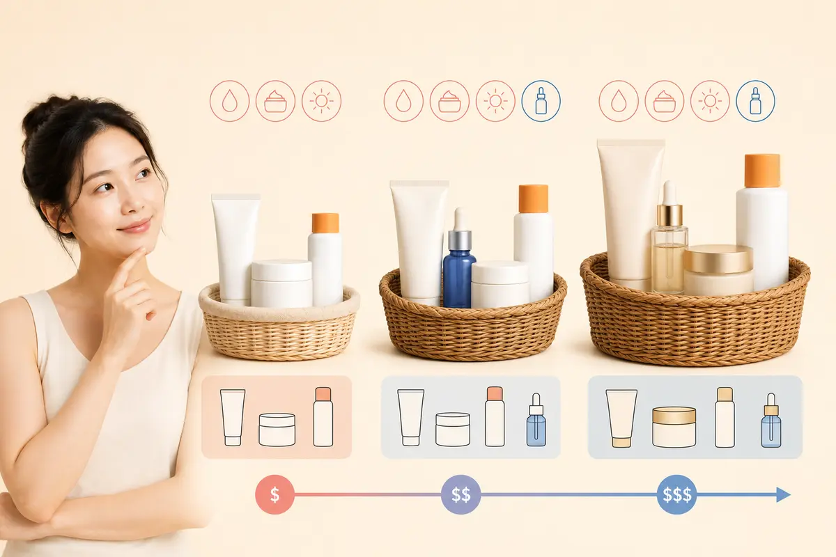 Xây routine skincare theo ngân sách: Không cần đắt, chỉ cần đúng