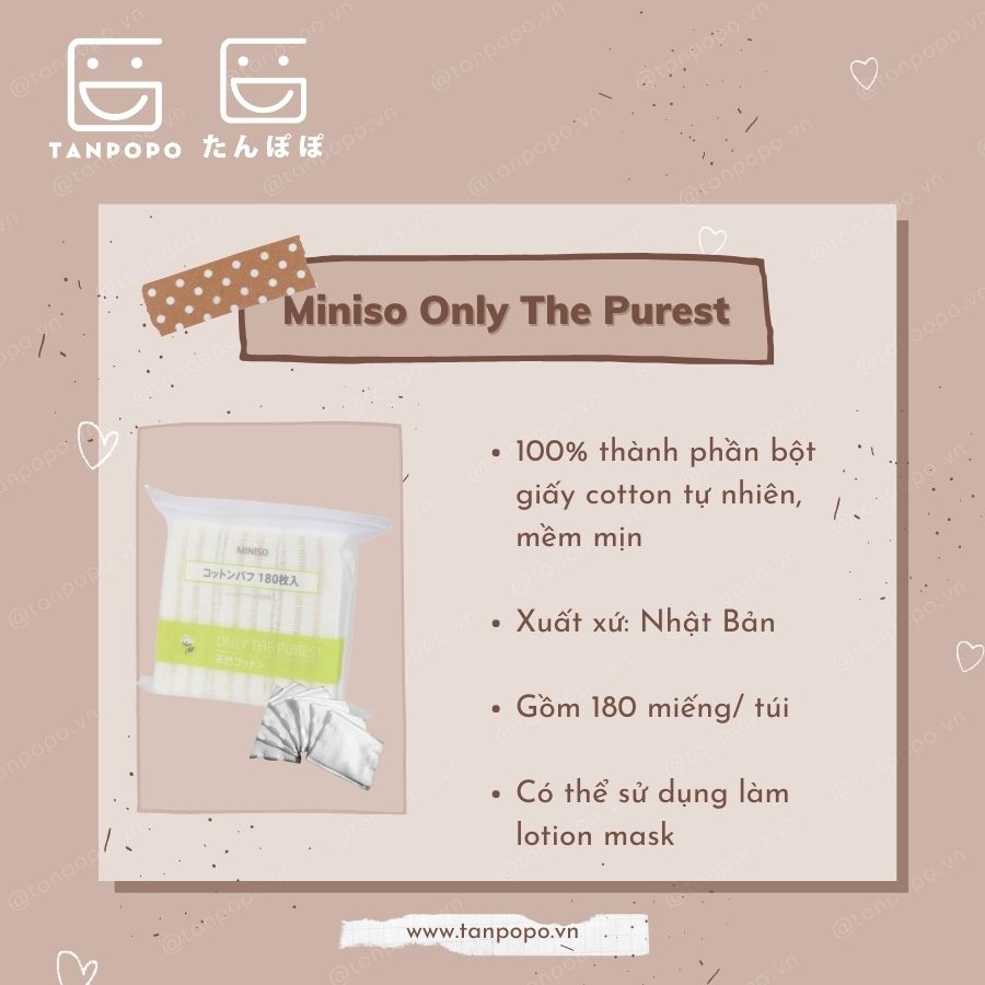 TỔNG HỢP BÔNG TẨY TRANG