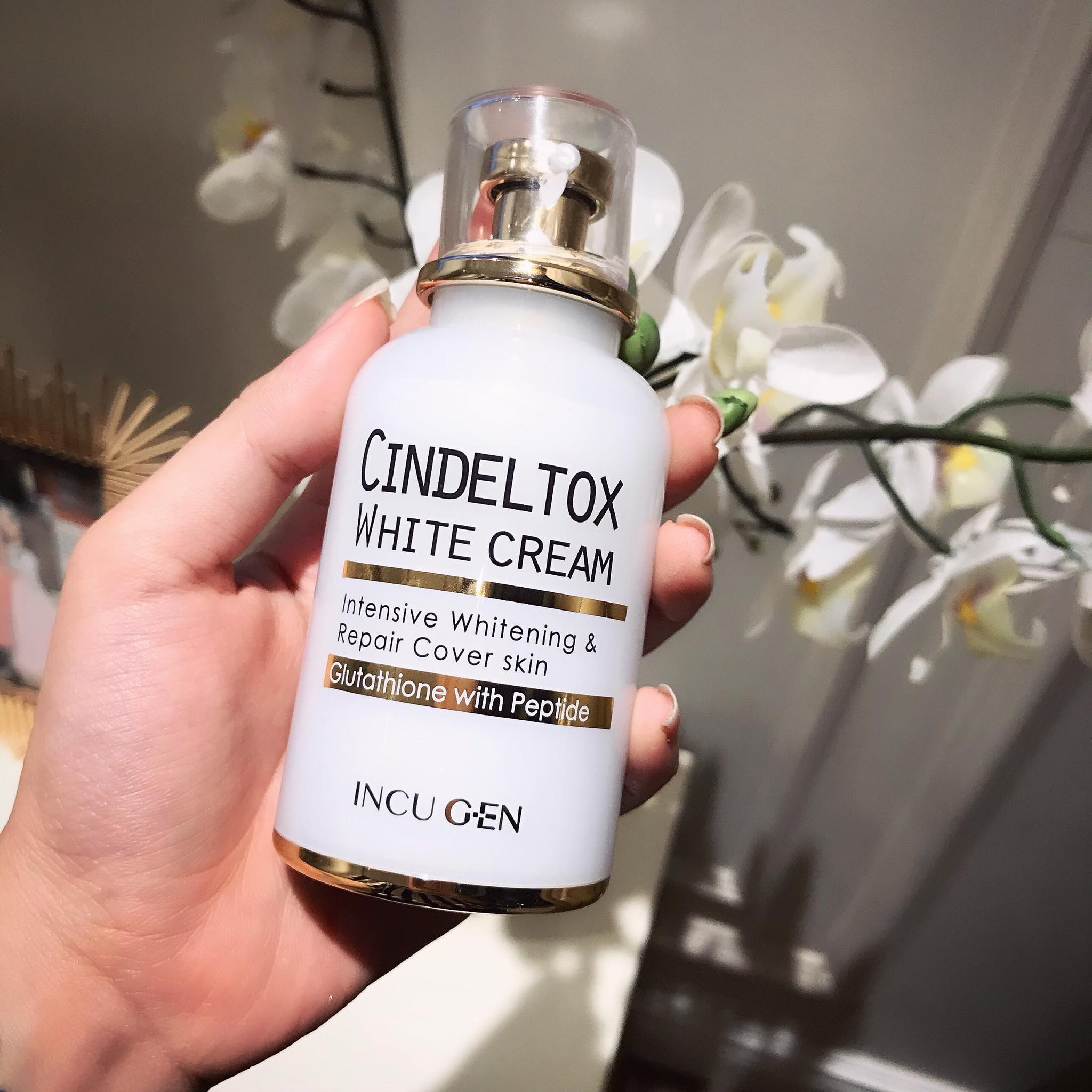 Kem dưỡng trắng da Cindel Tox 50ml