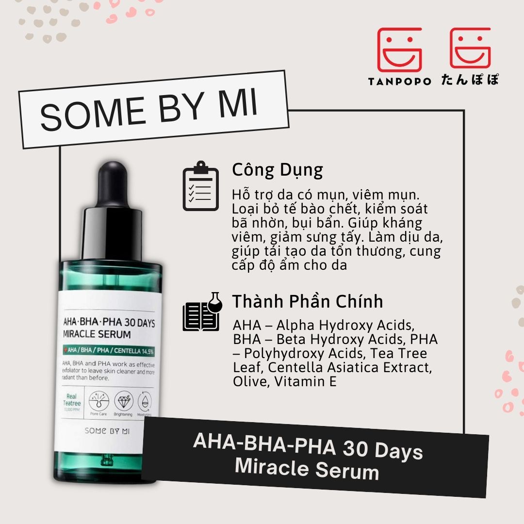 TỔNG HỢP SERUM DÀNH CHO DA DẦU MỤN