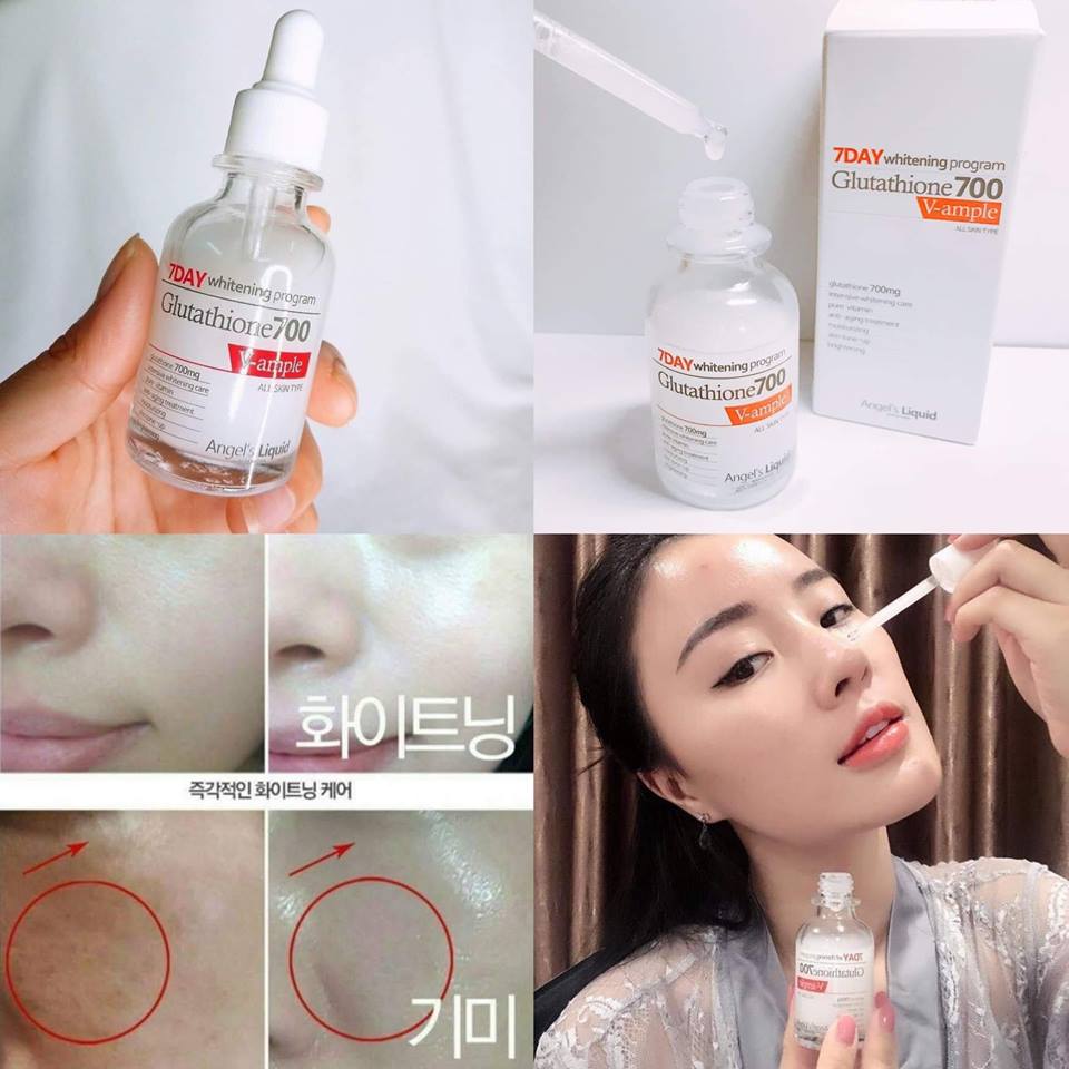 Huyết thanh 7Day Glutathione 700 V-ample
