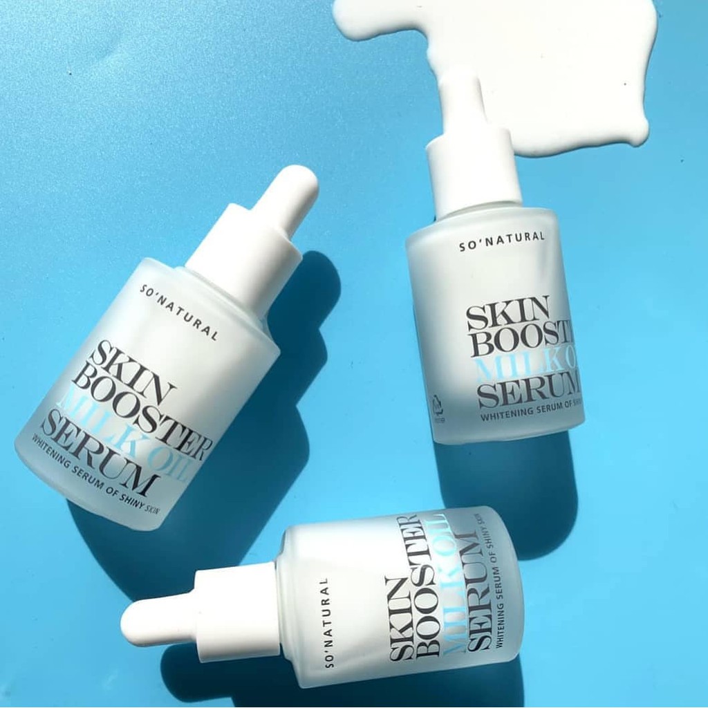 Serum So'Natural Skin Booster Milk Oil 30ml