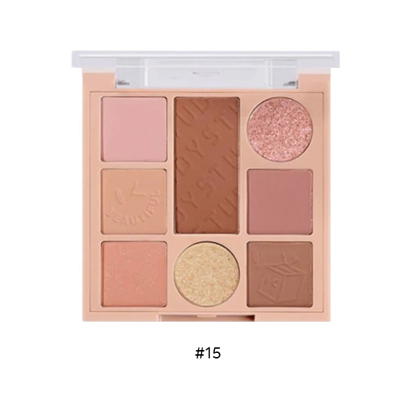 Bảng Phấn Mắt 8 Ô Color School Playing Magic Cube Eye Shadow Plate 12.3g