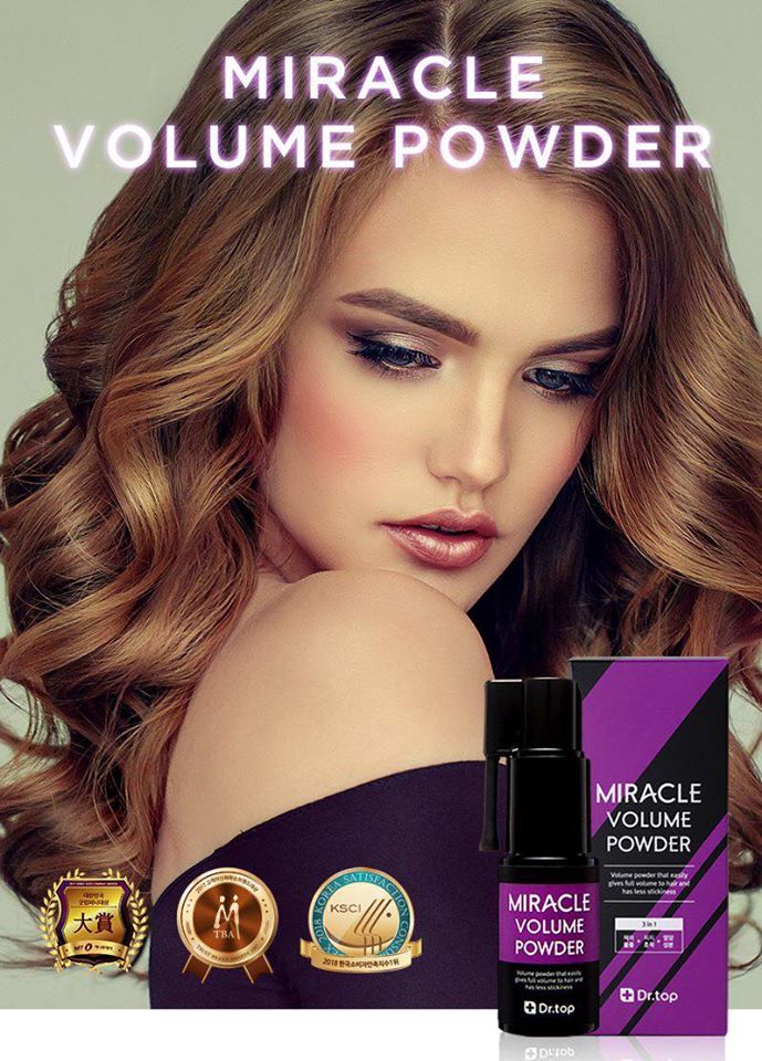 Xịt làm phồng tóc Dr.Top Miracle Volume Powder