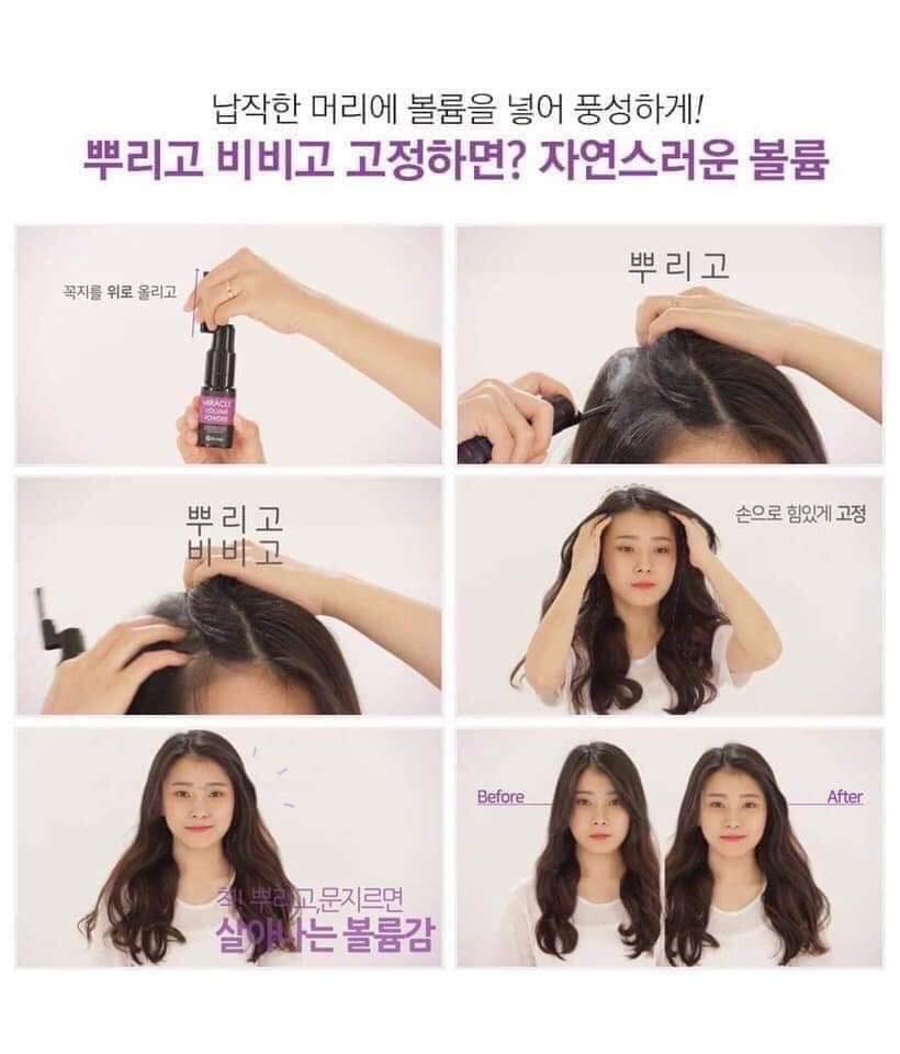 Xịt làm phồng tóc Dr.Top Miracle Volume Powder