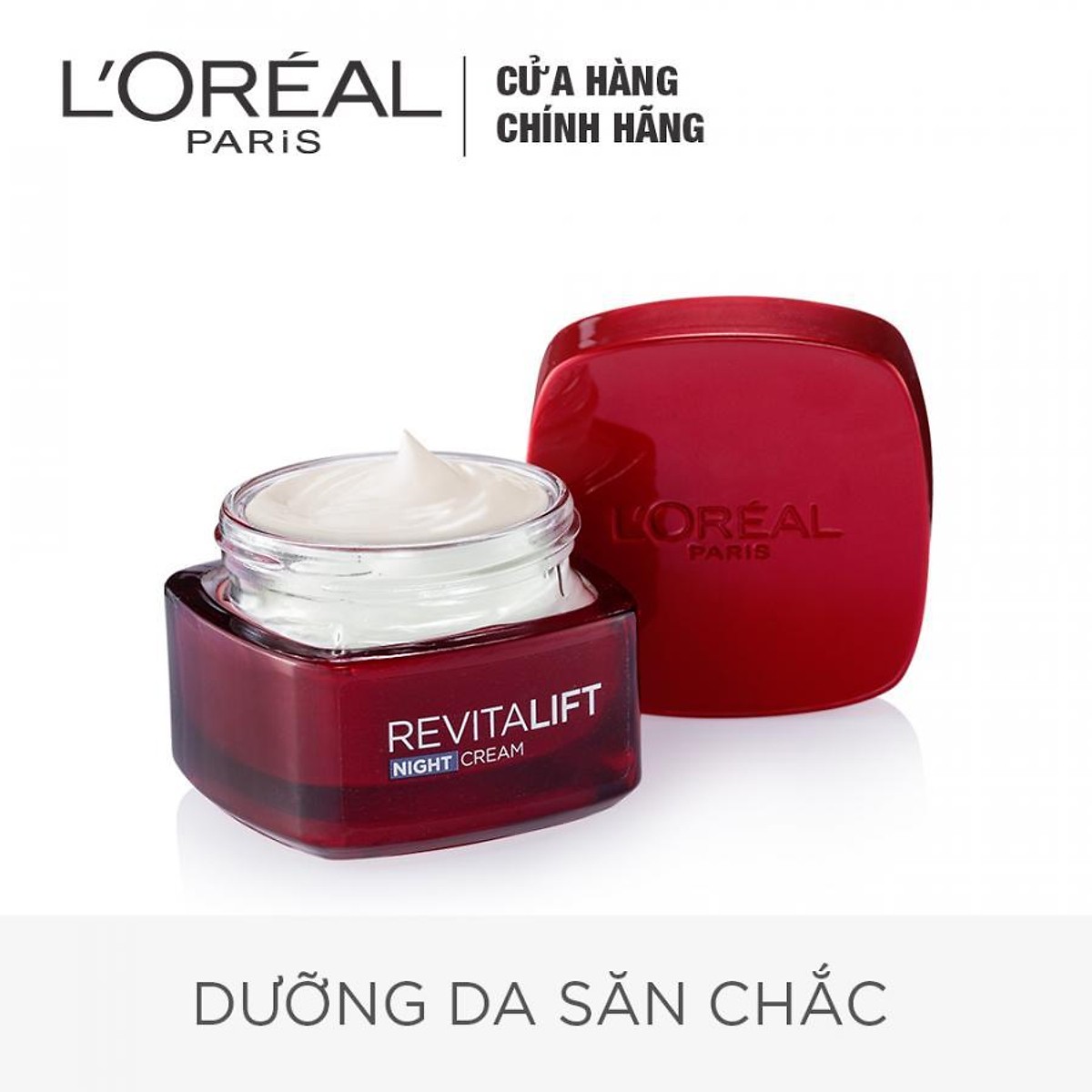 Kem Dưỡng Ban Đêm Săn Chắc Da Và Giảm Nếp Nhăn L'Oreal Paris Revitalift 50ml