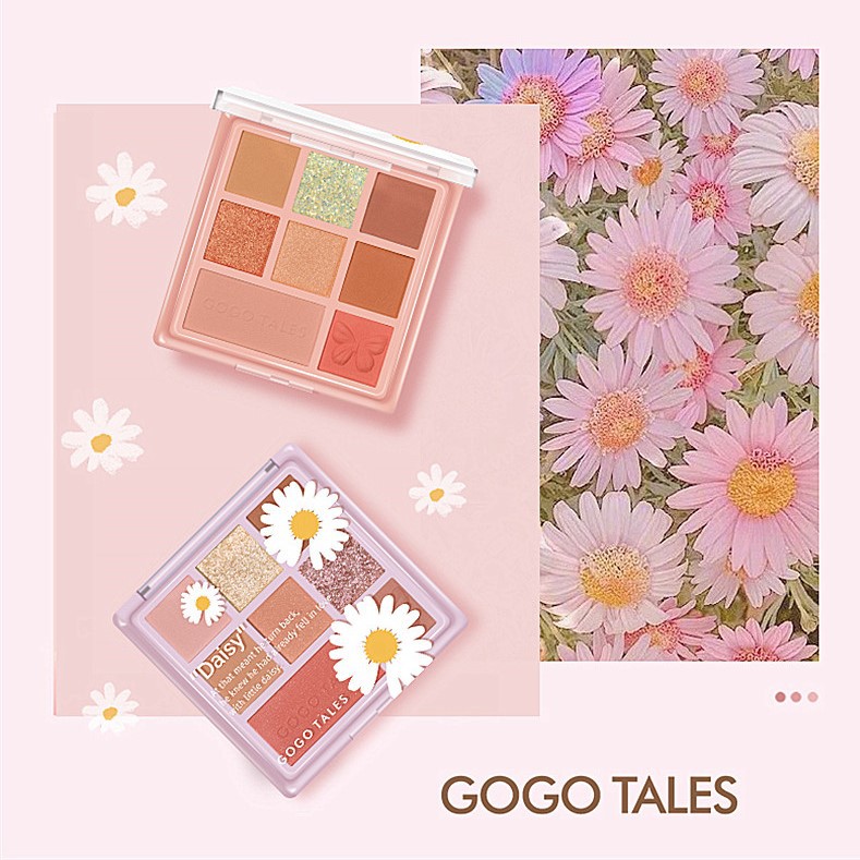 Bảng Phấn Mắt 8 Ô Gogo Tales Hearbeat Star Yarn 12.5g