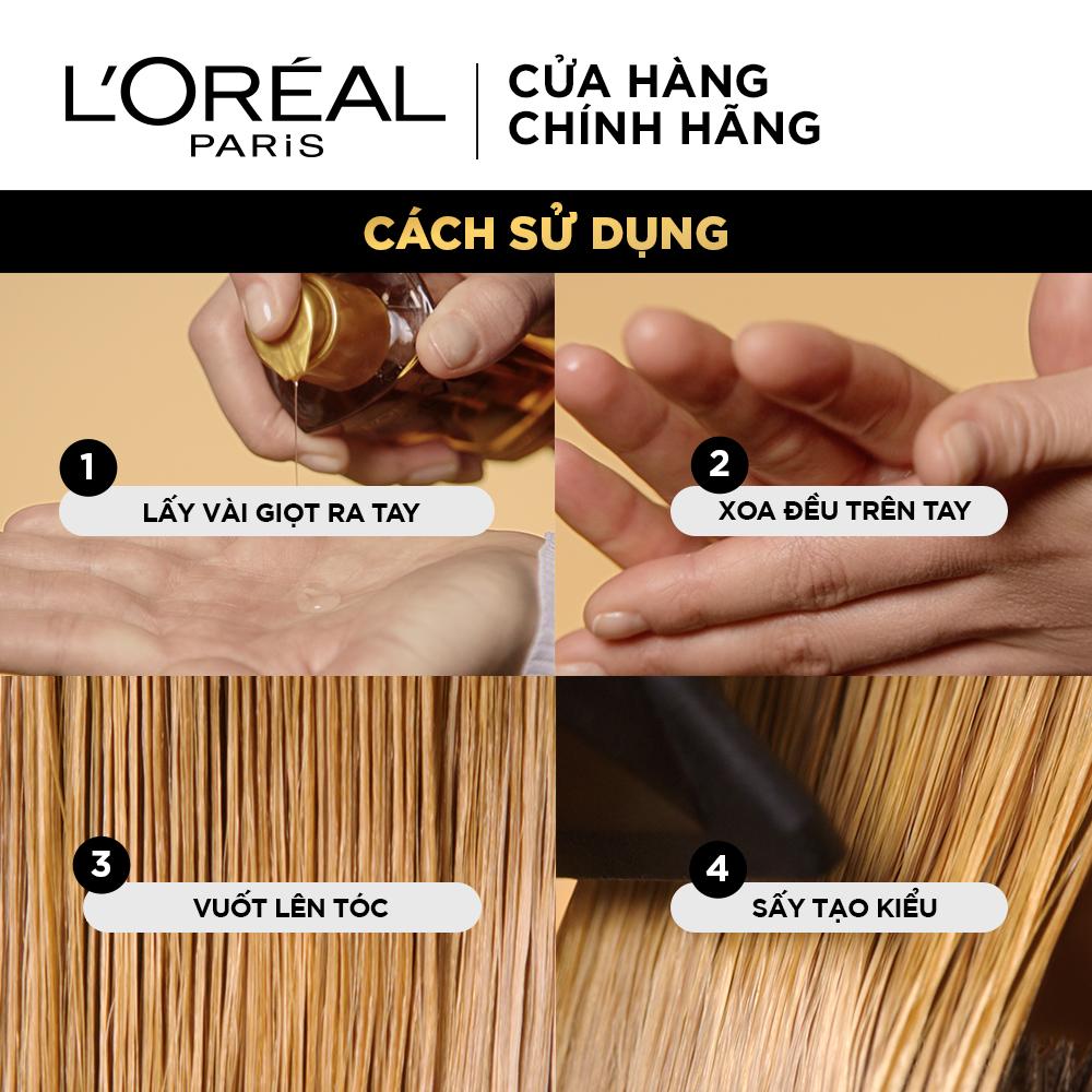 Dầu Dưỡng Tóc Tinh Dầu Hoa Tự Nhiên L'Oreal Elseve Extraodinary Oil 100ml