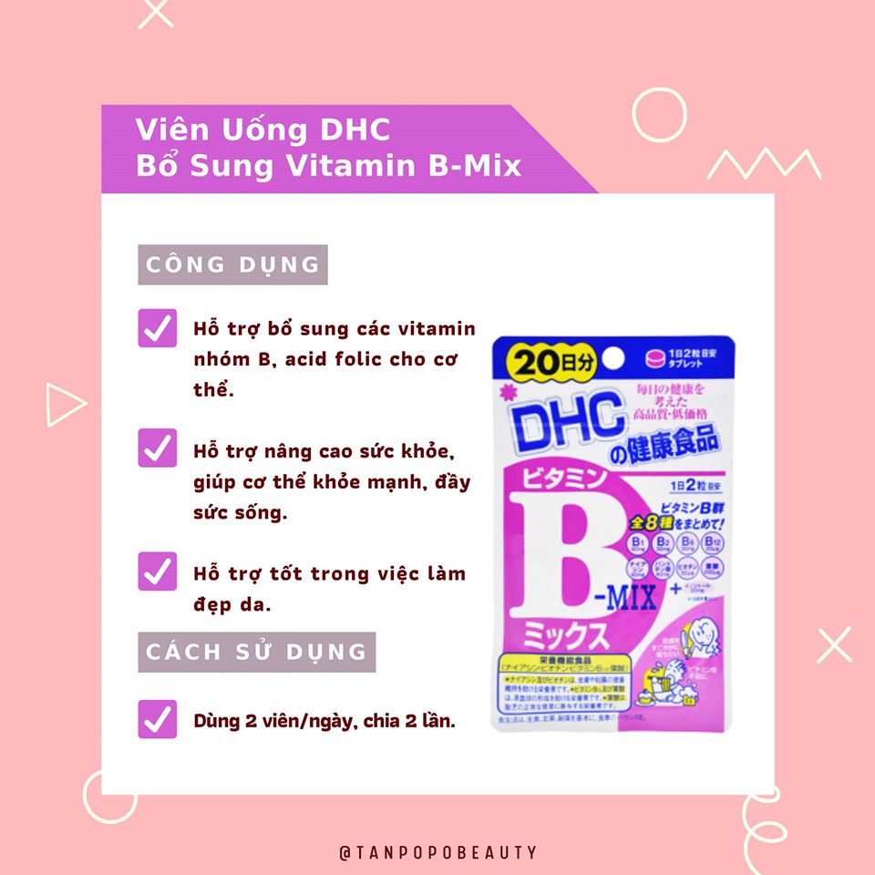 Viên uống DHC B Mix