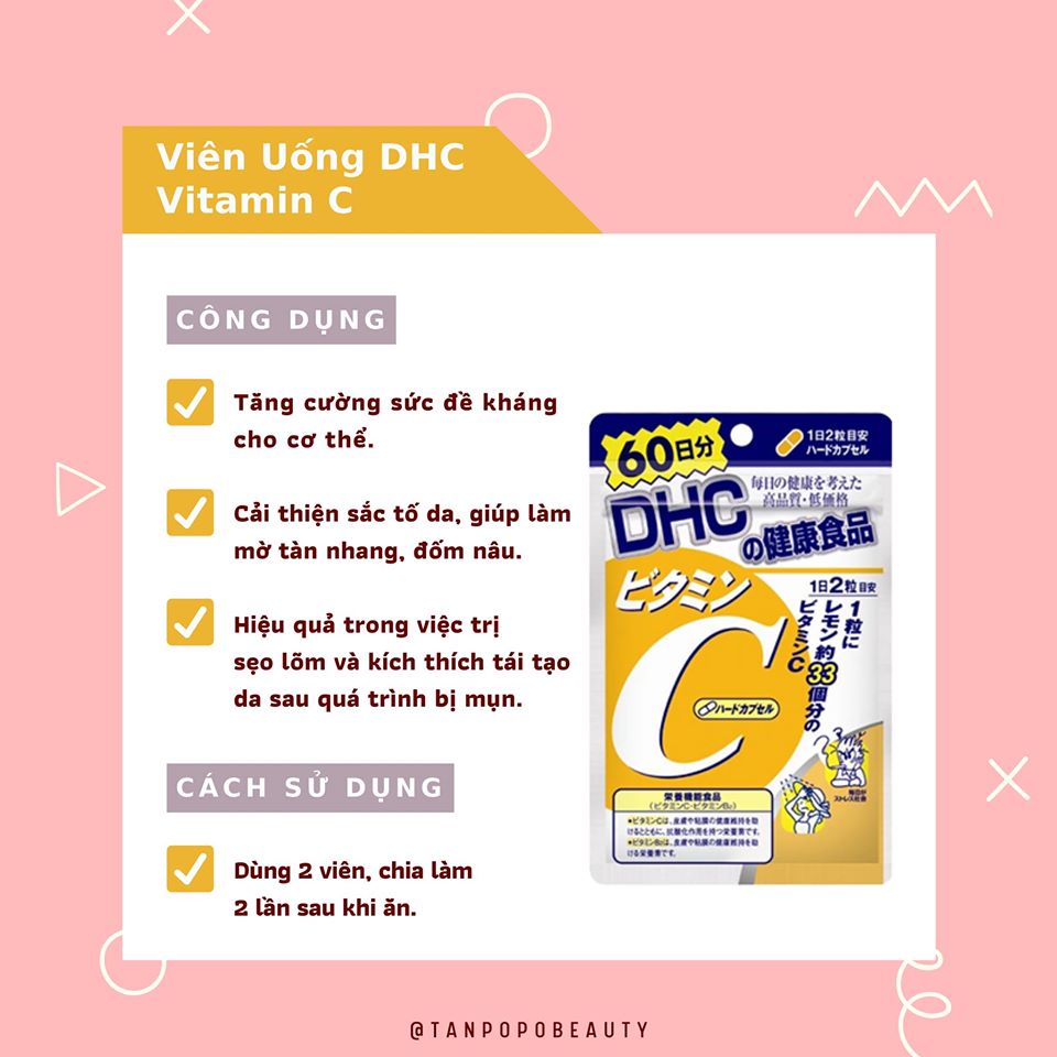 Viên uống DHC Vitamin C