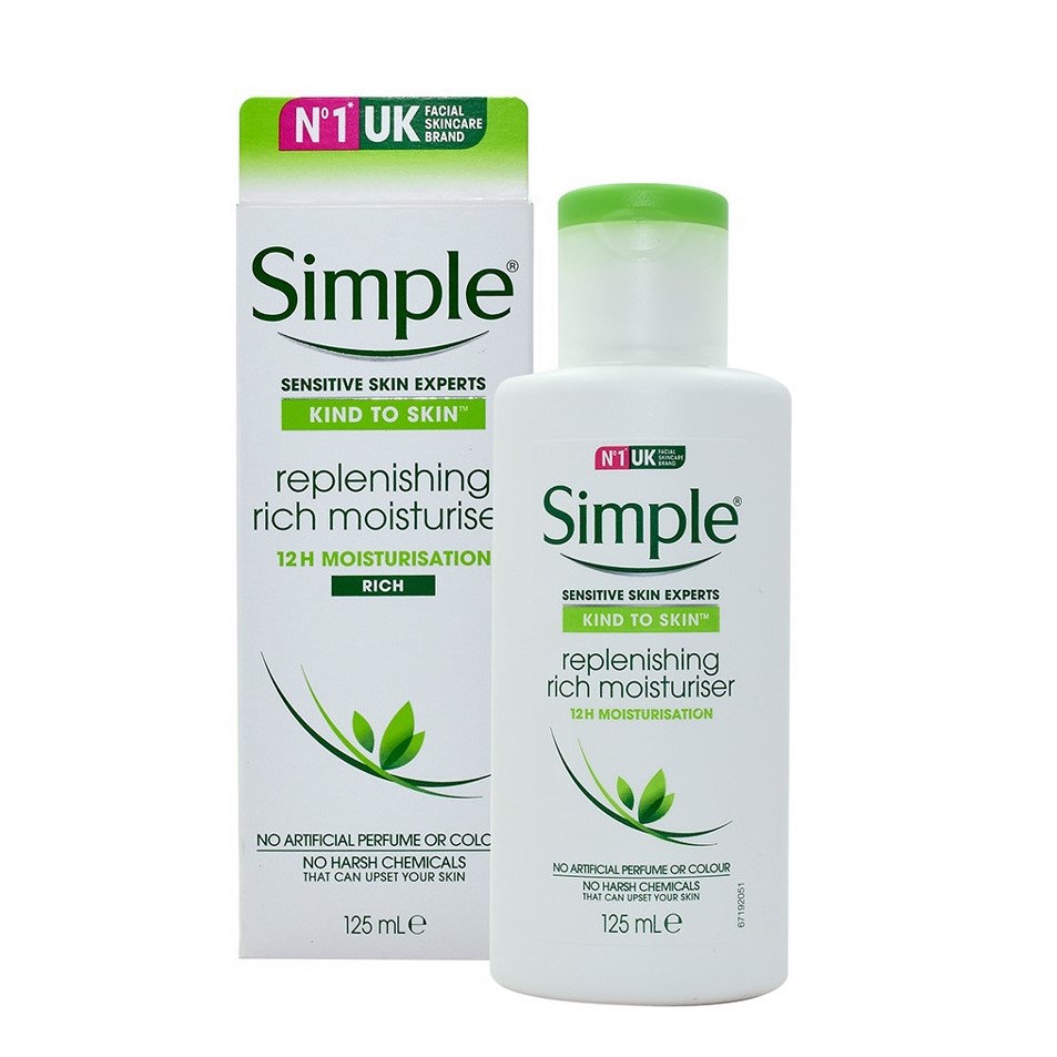 Dưỡng ẩm Simple Replenishing Rich 125ml