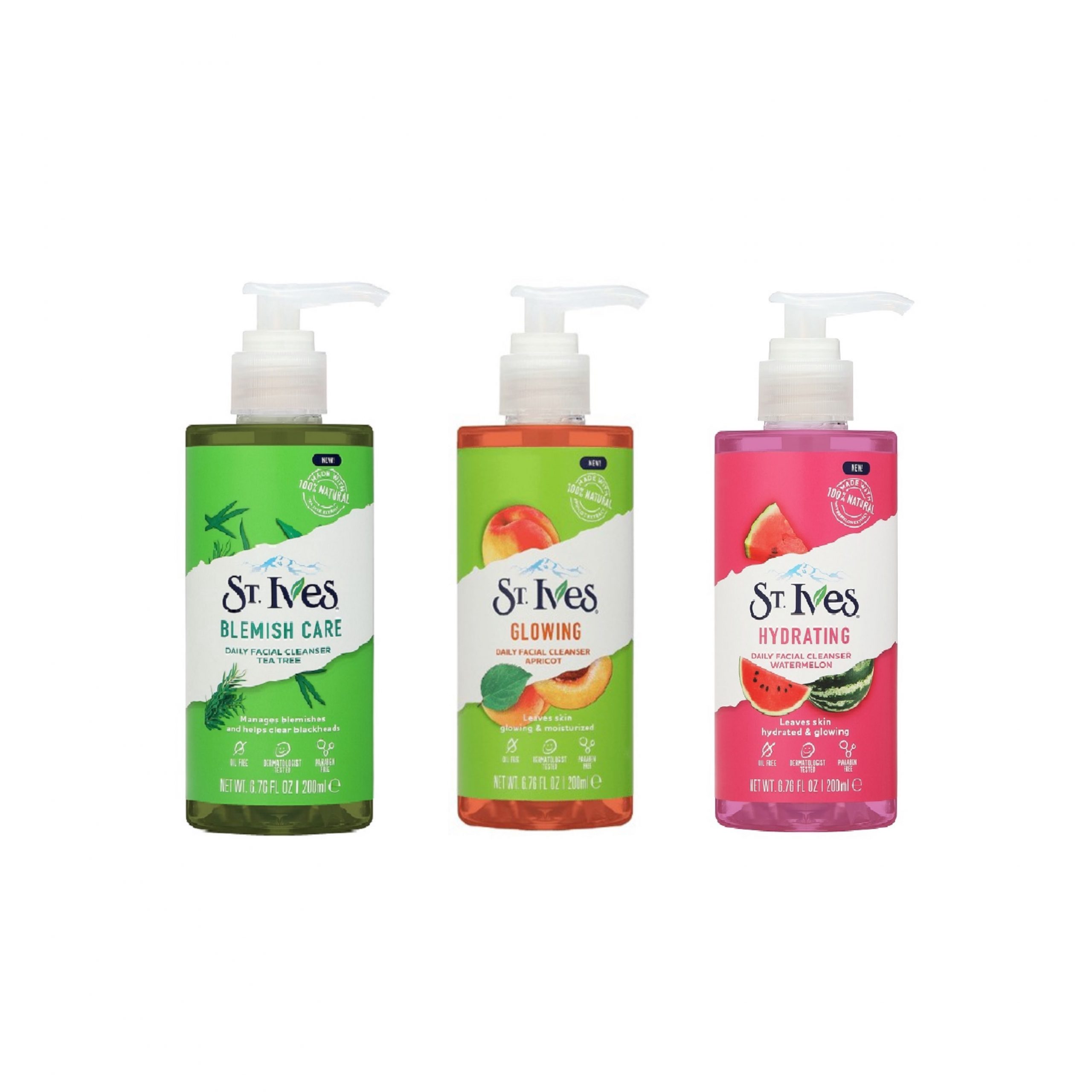 Gel Rửa Mặt ST.Ives Blemish Care Daily Facial Cleanser 200ml