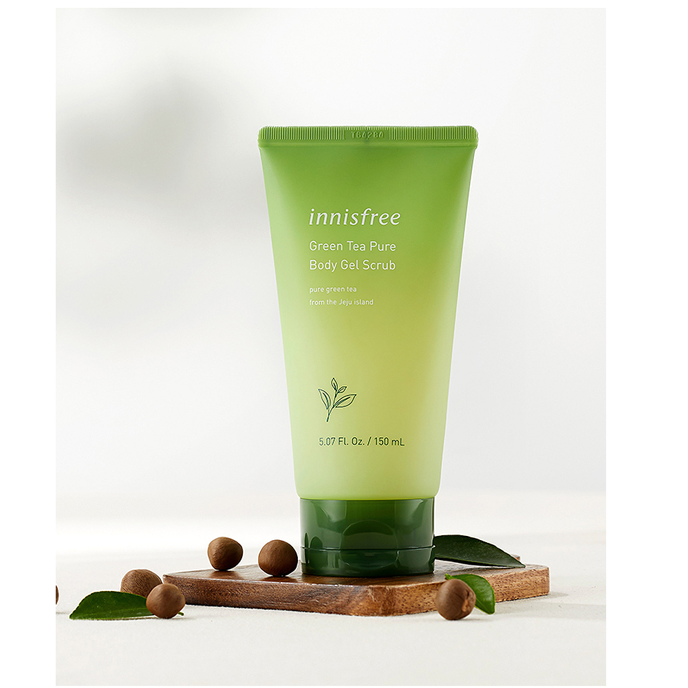 Tẩy Tế Bào Chết Body Innisfree Green Tea Pure 150ml