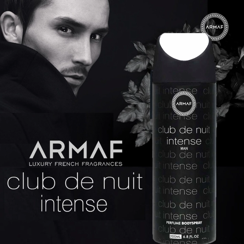 Xịt Thơm Body Nam Armaf Club De Nuit Intense Man Perfume 200ml