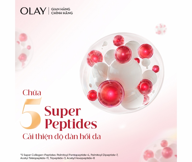 Kem Dưỡng Da Olay Siêu Dưỡng Super Collagen Peptides+ 45g
