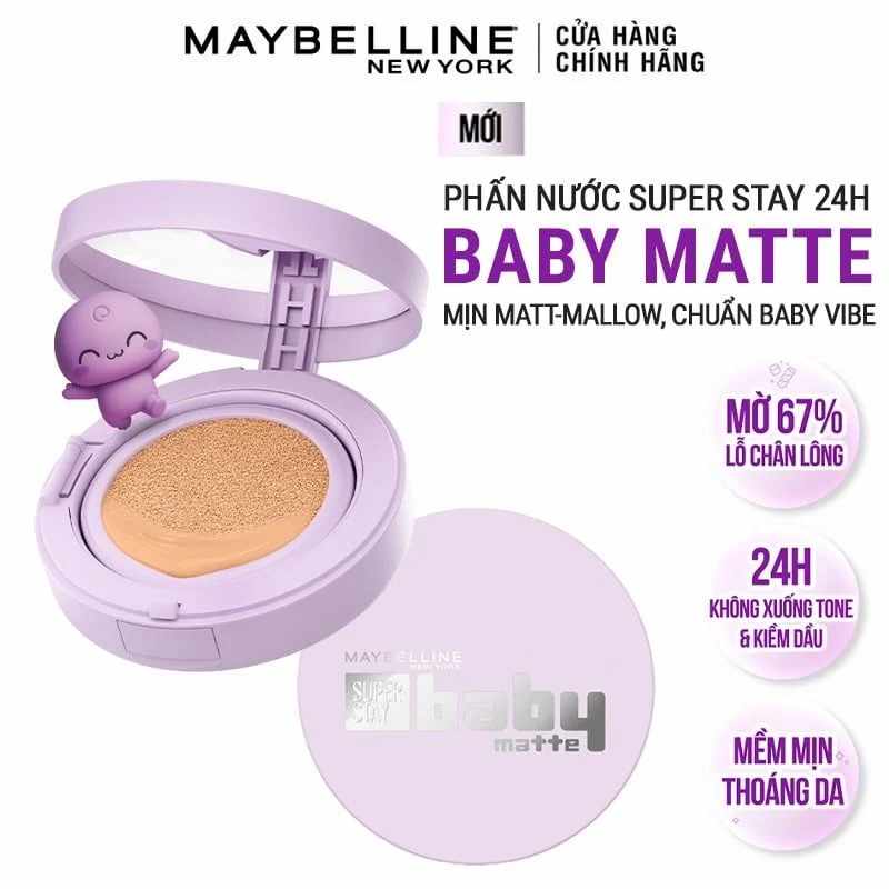 Phấn Nước Maybelline Super Stay Baby Mate Up To 24h 11g - 110.5