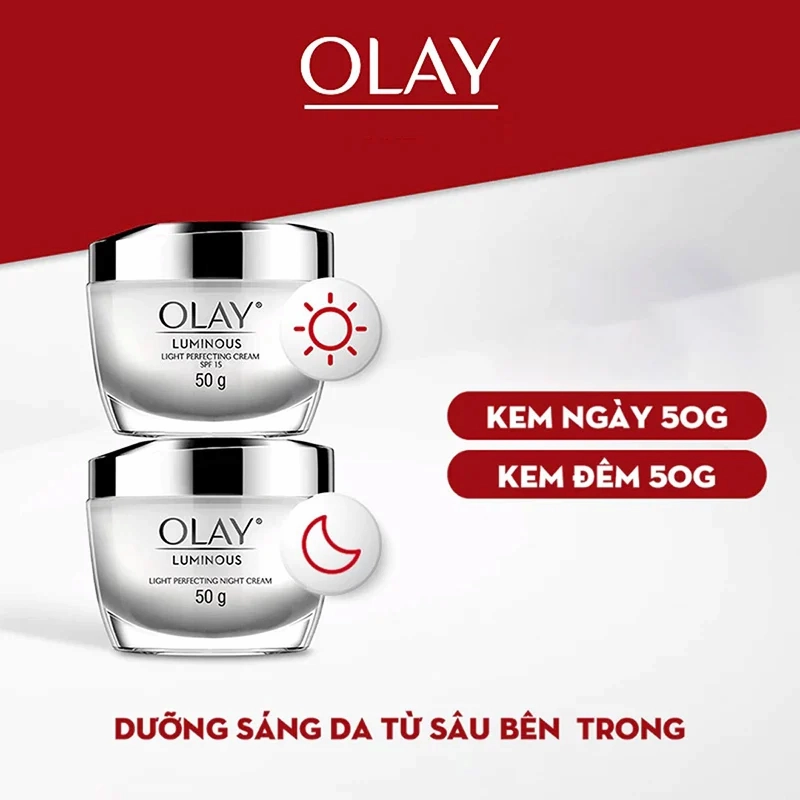 Kem Dưỡng Da Olay Luminous Light Perfecting Cream 50g