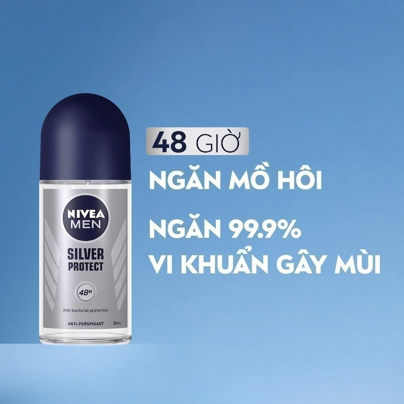 Lăn Khử Mùi Nam Nivea 50ml (Nhập Khẩu)