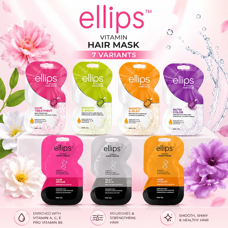 Kem Ủ Tóc Ellips Vitamin Hair Mask (Dạng Túi)