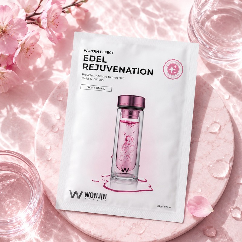 Mặt Nạ Truyền Dịch Trẻ Hóa Da Wonjin Effect Edel Rejuvenation Concentrated Essence Mask (Mẫu Mới)