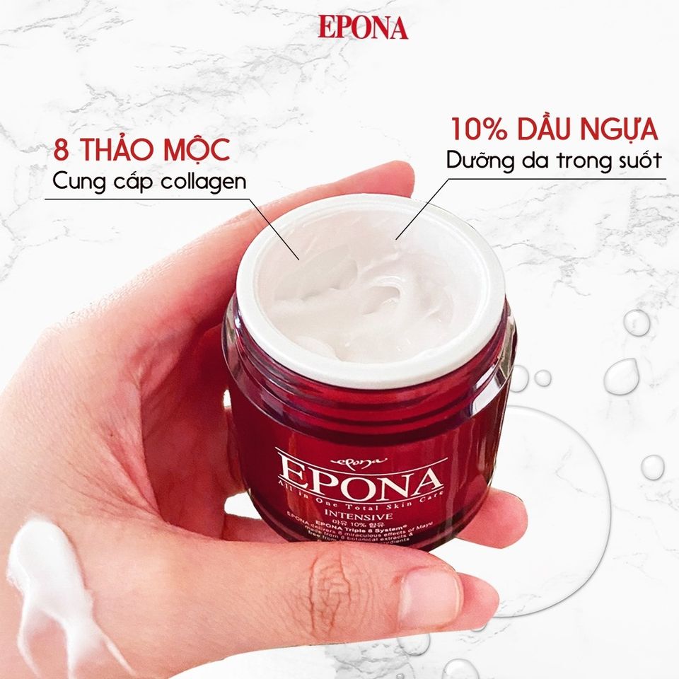 Kem Dưỡng Epona All-In-One Total Skin Care Intensive 50ml