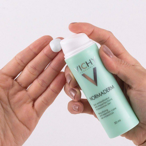 Kem Dưỡng Ngừa Mụn Vichy Normaderm Correcting Anti-Blemish Care 24H Hydration 50ml