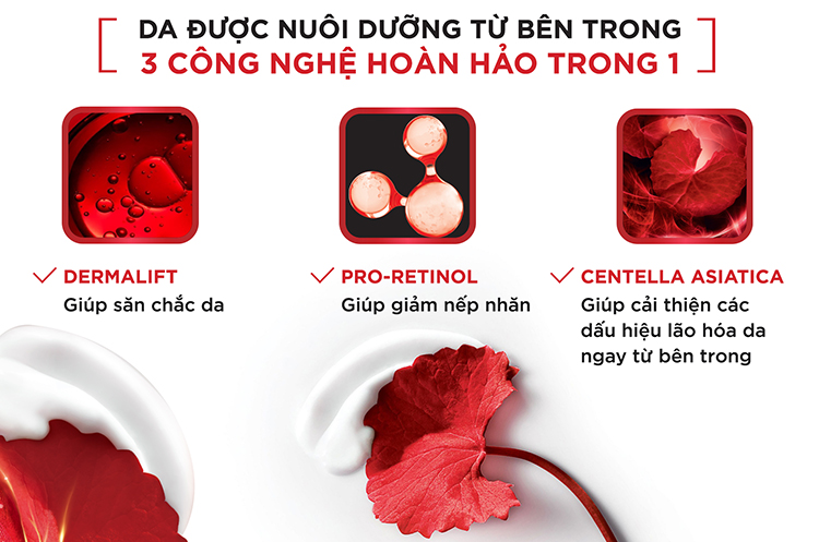 Kem Dưỡng Ban Đêm Săn Chắc Da Và Giảm Nếp Nhăn L'Oreal Paris Revitalift 50ml