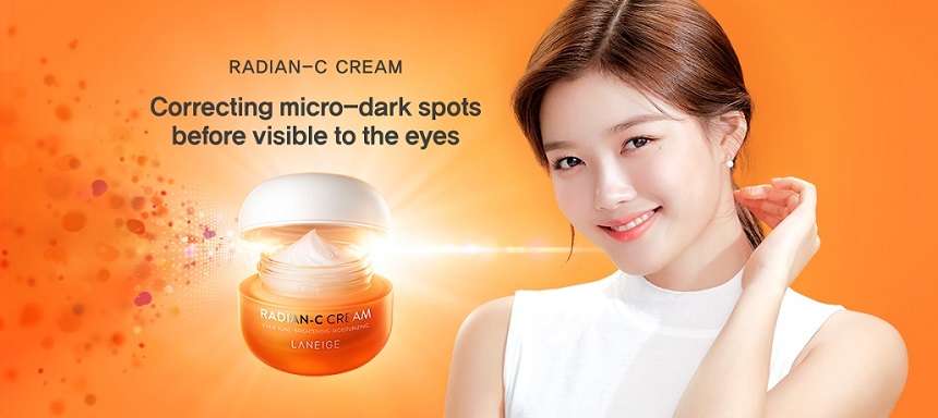 Kem trị nám ngăn ngừa lão hóa Laneige Radian C Cream 10ml