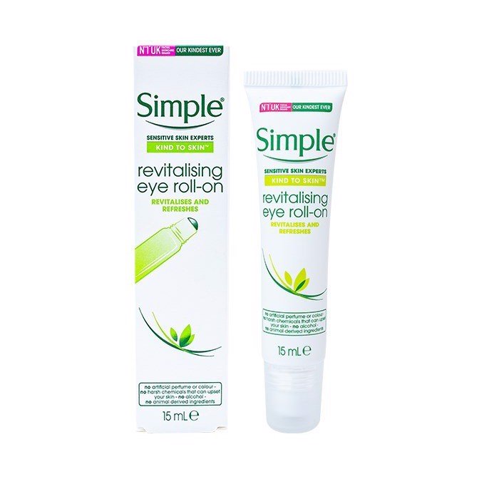 Lăn dưỡng mắt Simple Revitalising Eye 15ml