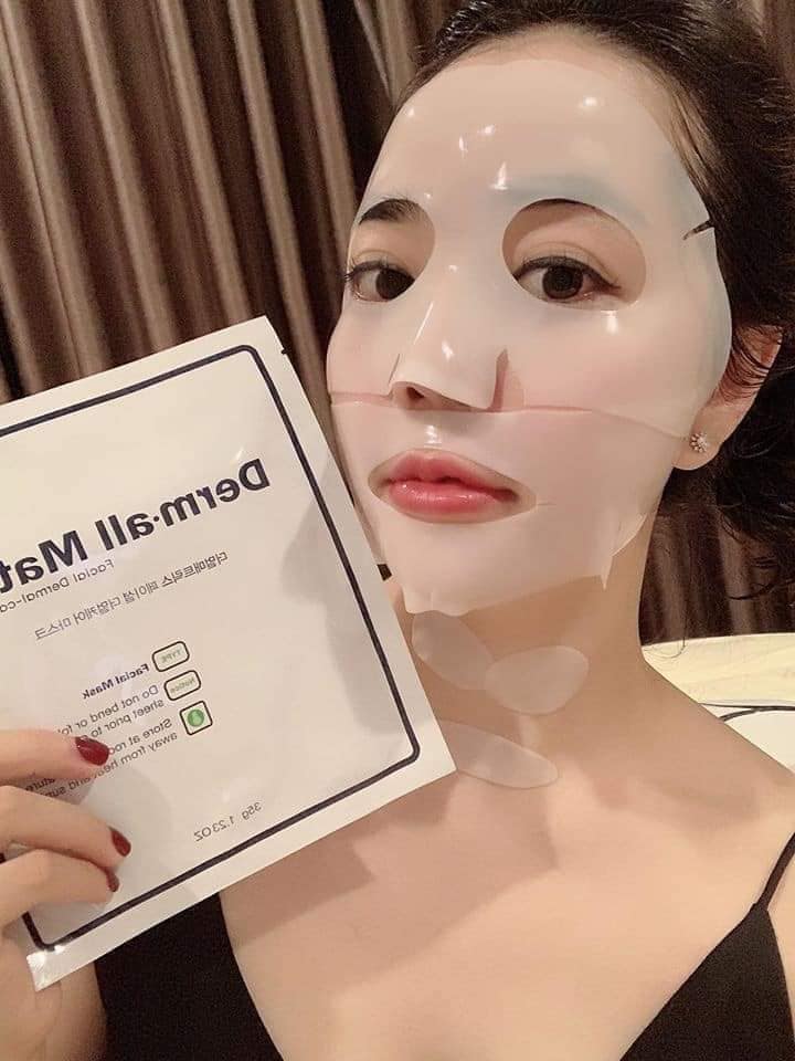 Mặt Nạ Derm all Matrix Facial Dermal-care Mask