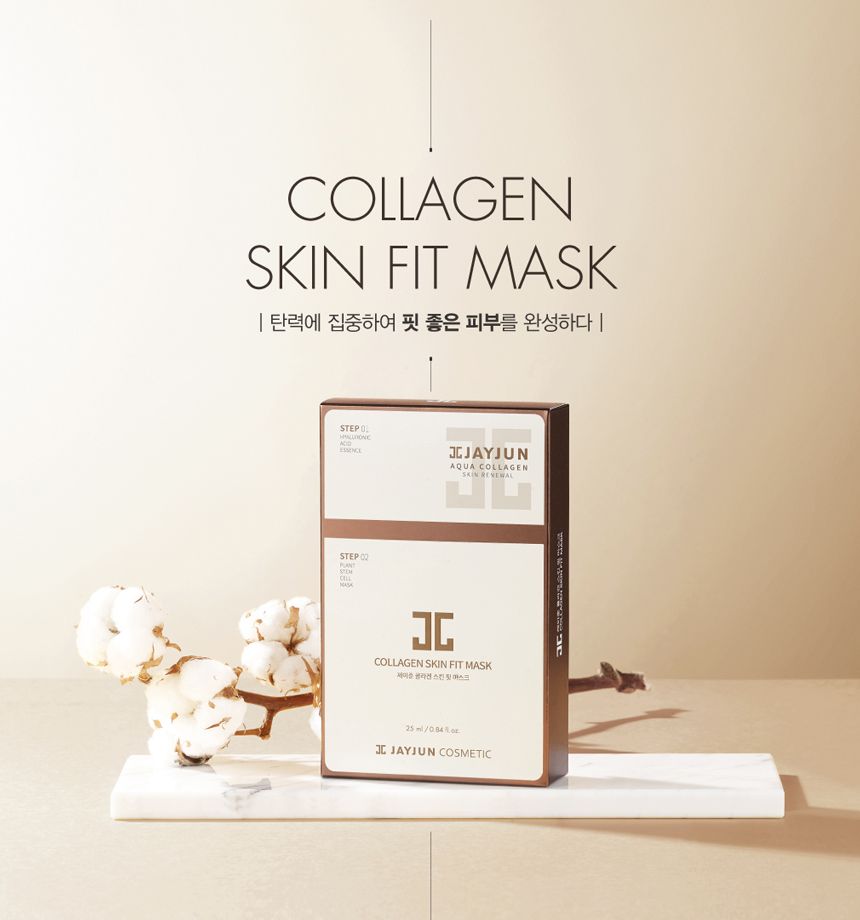 Mặt nạ 2 bước JAYJUN Collagen Skin Fit Mask