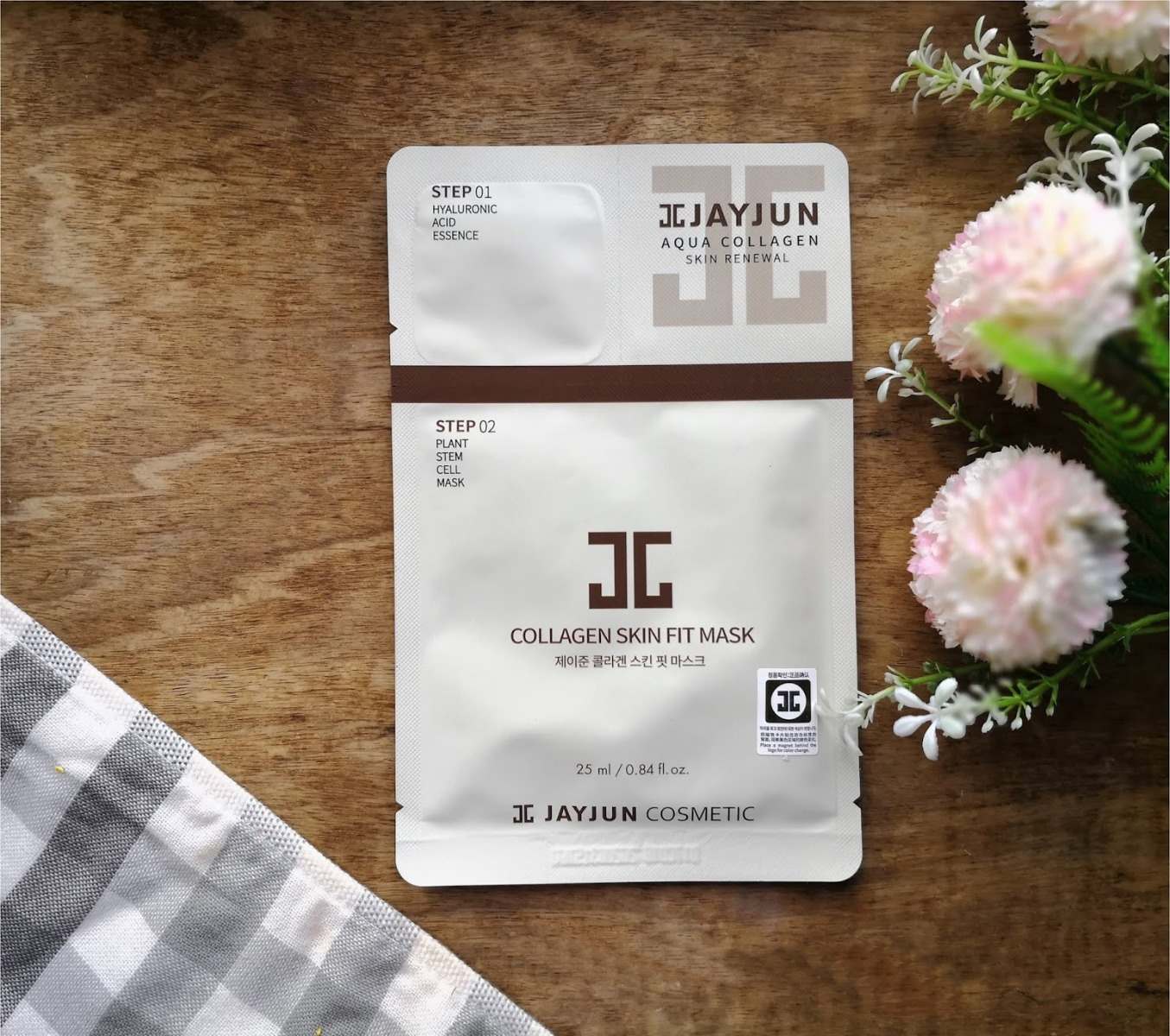 Mặt nạ 2 bước JAYJUN Collagen Skin Fit Mask