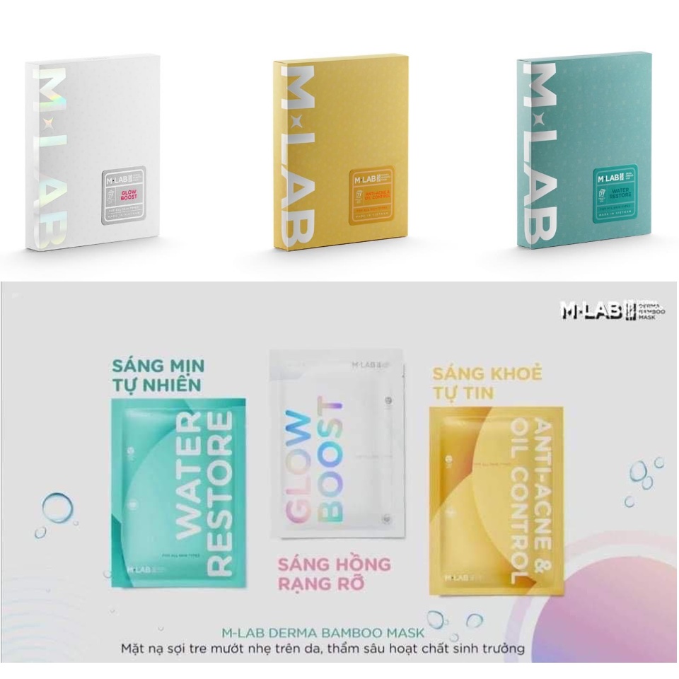 Mặt nạ giấy M-Lab Derma Bamboo Mask