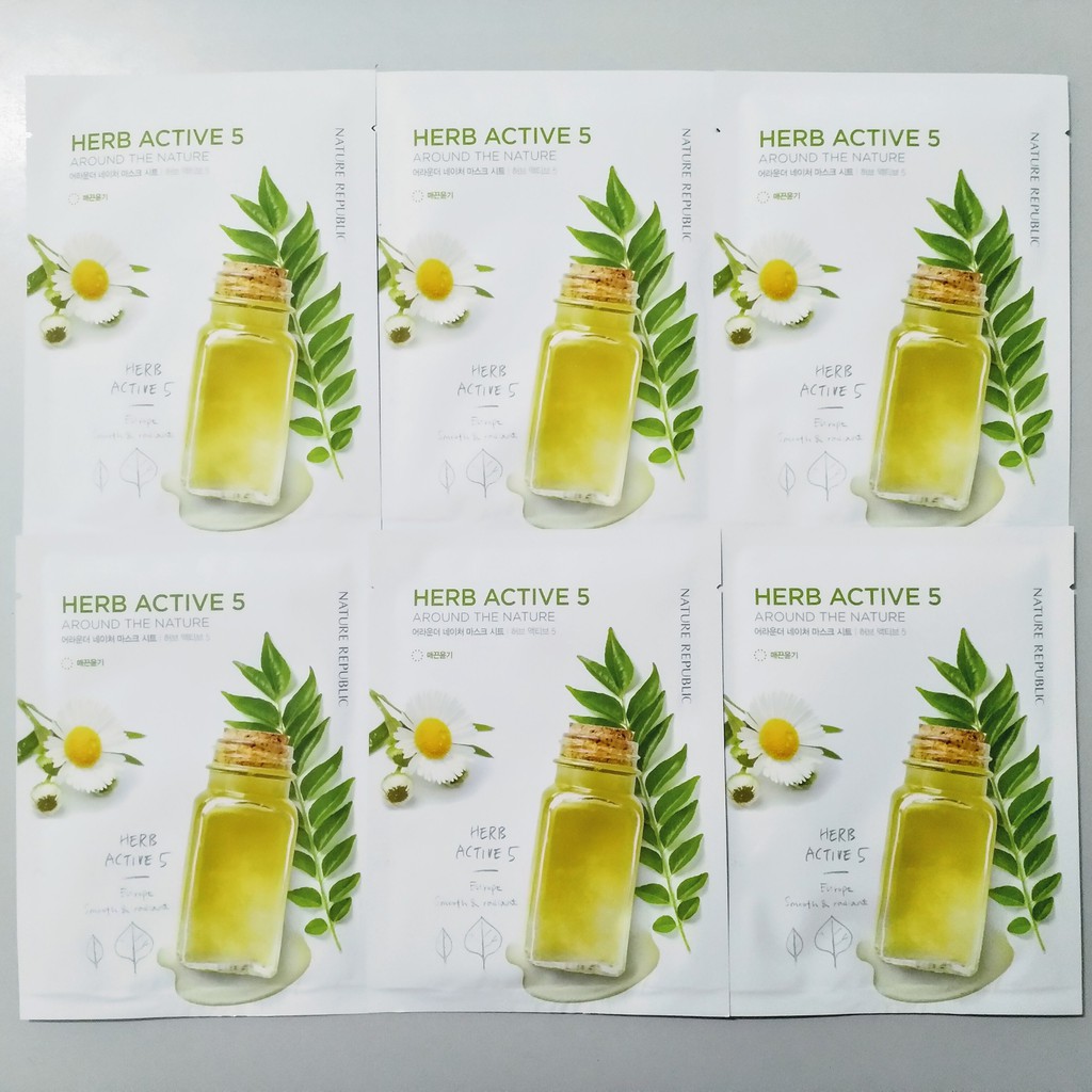 Mặt Nạ Giấy Nature Republic Around The Nature