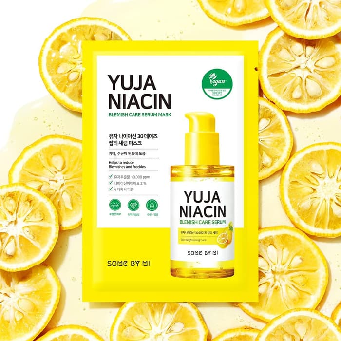 Mặt nạ giấy Some By Mi Yuja Niacin Blemish Care Serum Mask