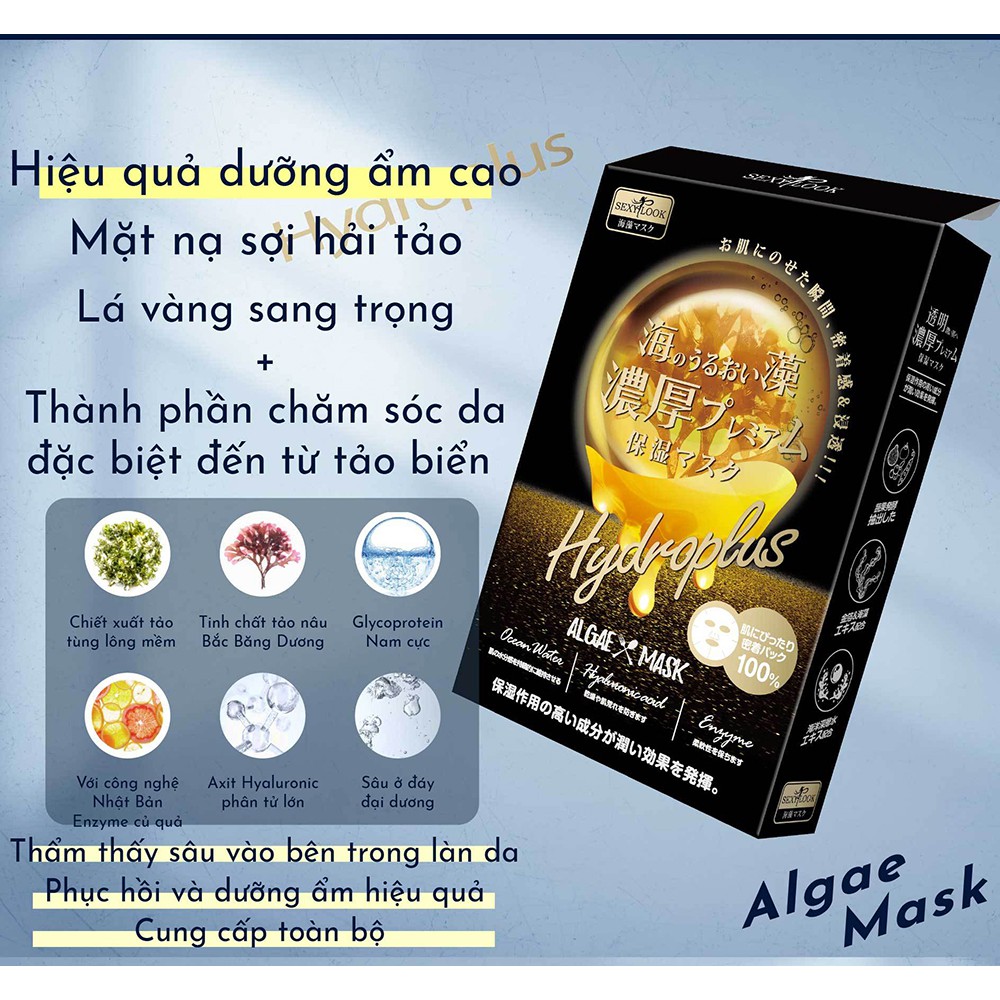 Mặt nạ rong biển Sexylook Hydroplus Algae Mask