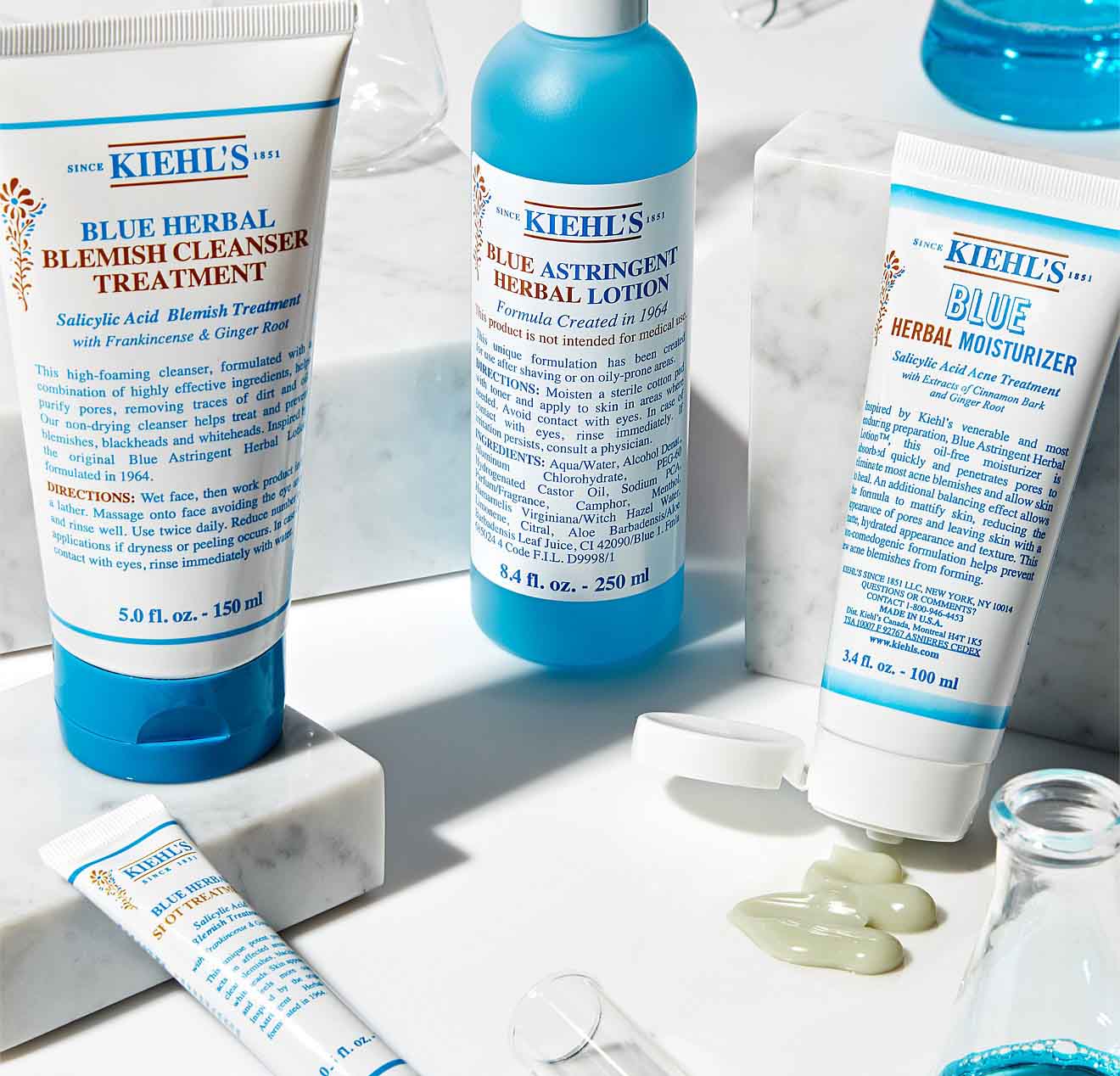 Nước Hoa Hồng Kiehl’s Blue Astringent Herbal 250ml
