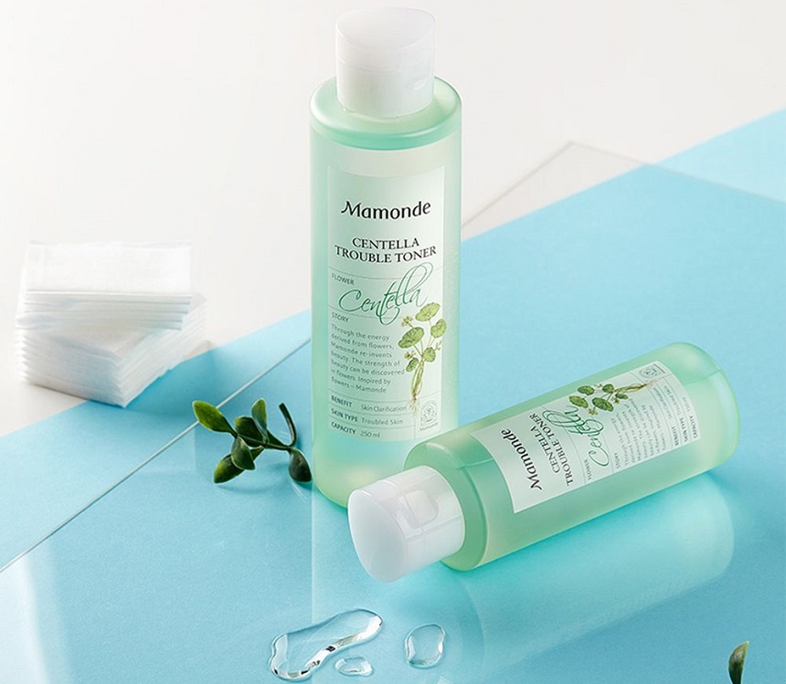 Nước hoa hồng Mamonde Centella Trouble