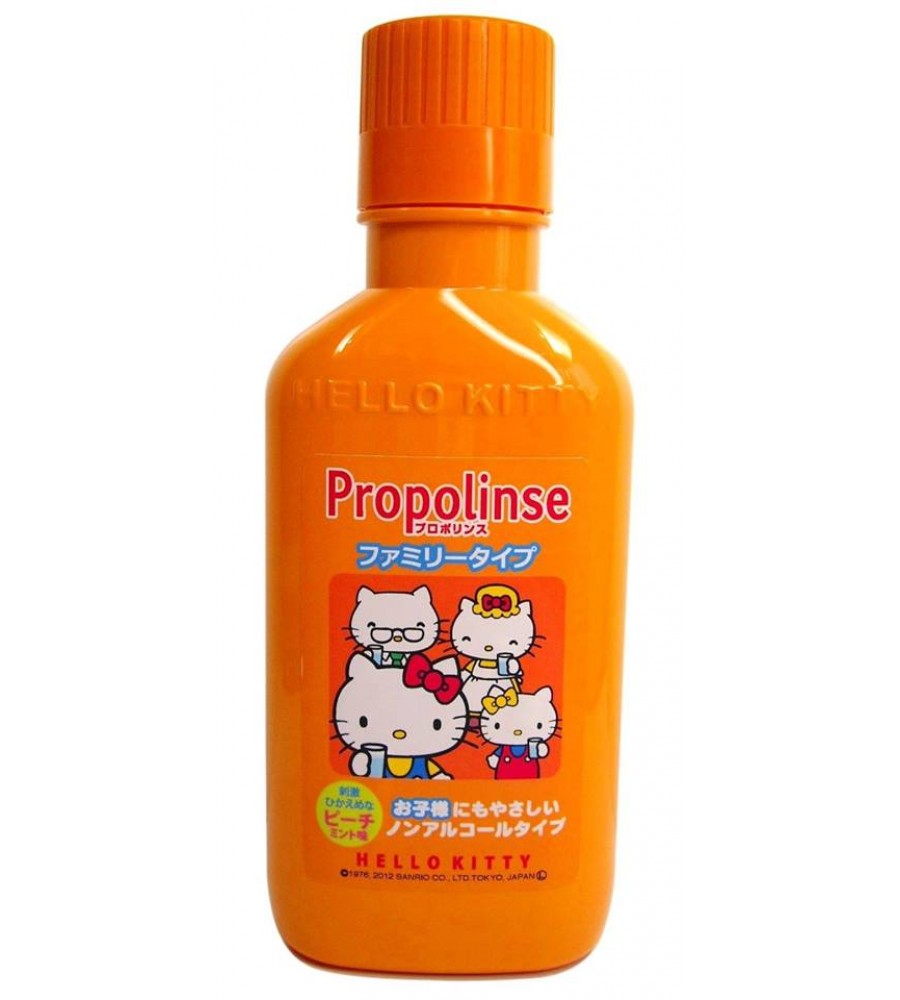 Nước súc miệng cho trẻ em Propolinse Hello Kitty 400ml