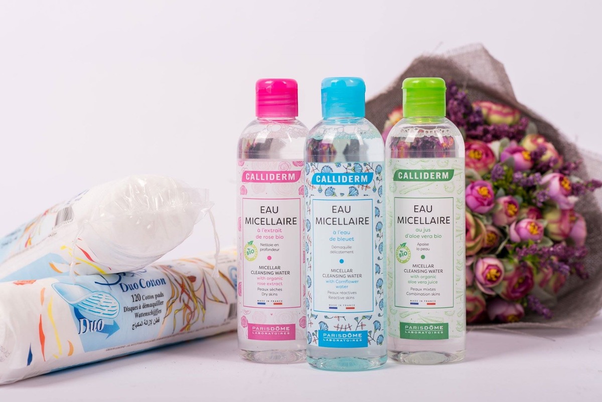 Nước tẩy trang Calliderm Eau Micellaire With Organic Aloe Vera Juice