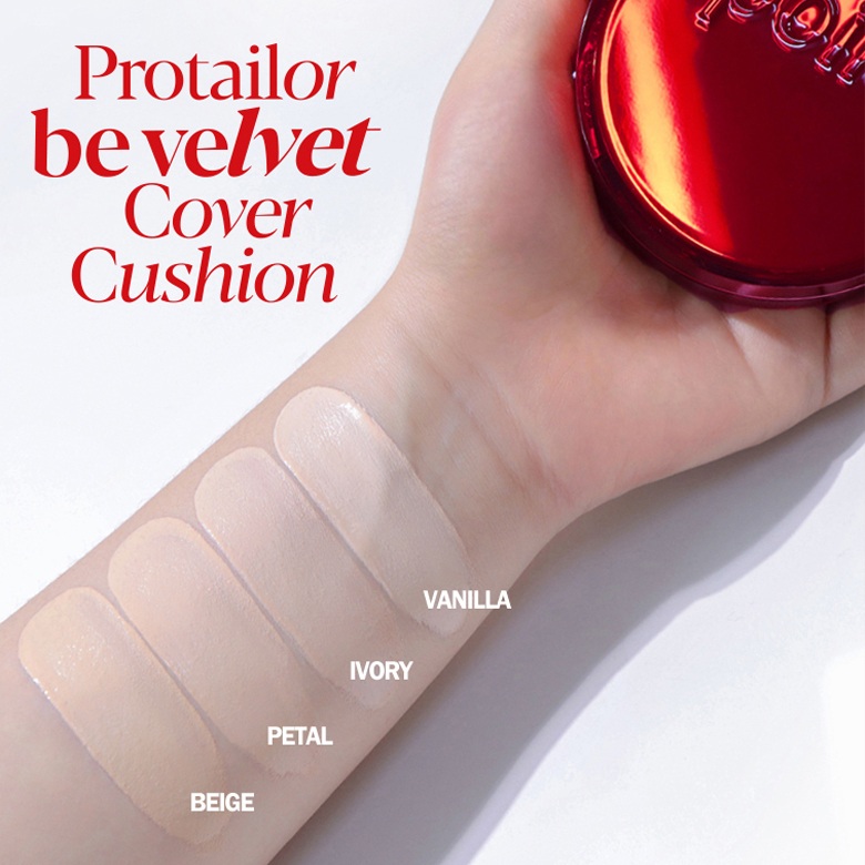 Phấn Nước Espoir Pro Tailor Be Velvet Cover Cushion SPF34 - 23 Beige