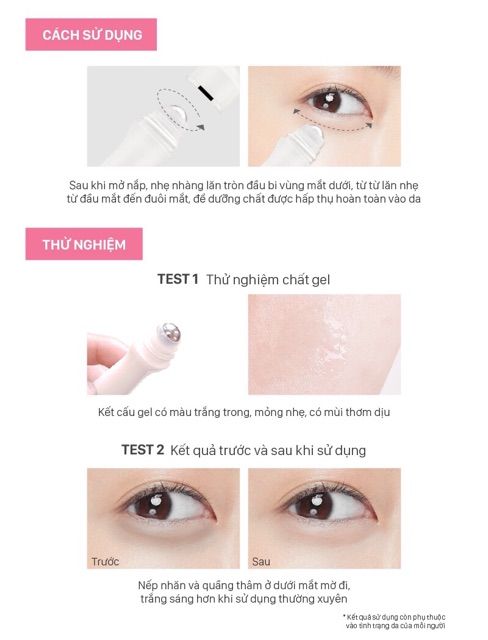 Serum Dưỡng Mắt Cathy Doll Ready 2 White 15ml
