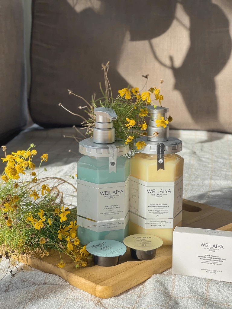 Set Dầu Gội Xả Weilaiya White Truffle