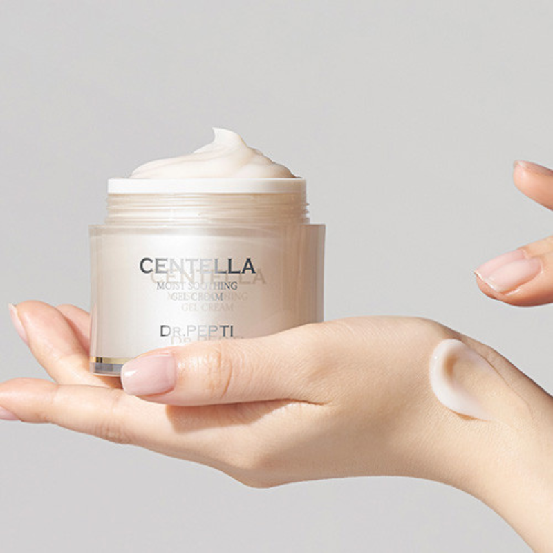 Kem Dưỡng Ẩm Phục Hồi Da Dr.Pepti Centella Moist Soothing Gel Cream