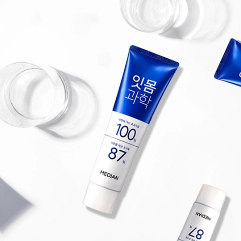 Kem Đánh Răng Median Gum Science Toothpaste Cleanmint 120g (Xanh Dương)