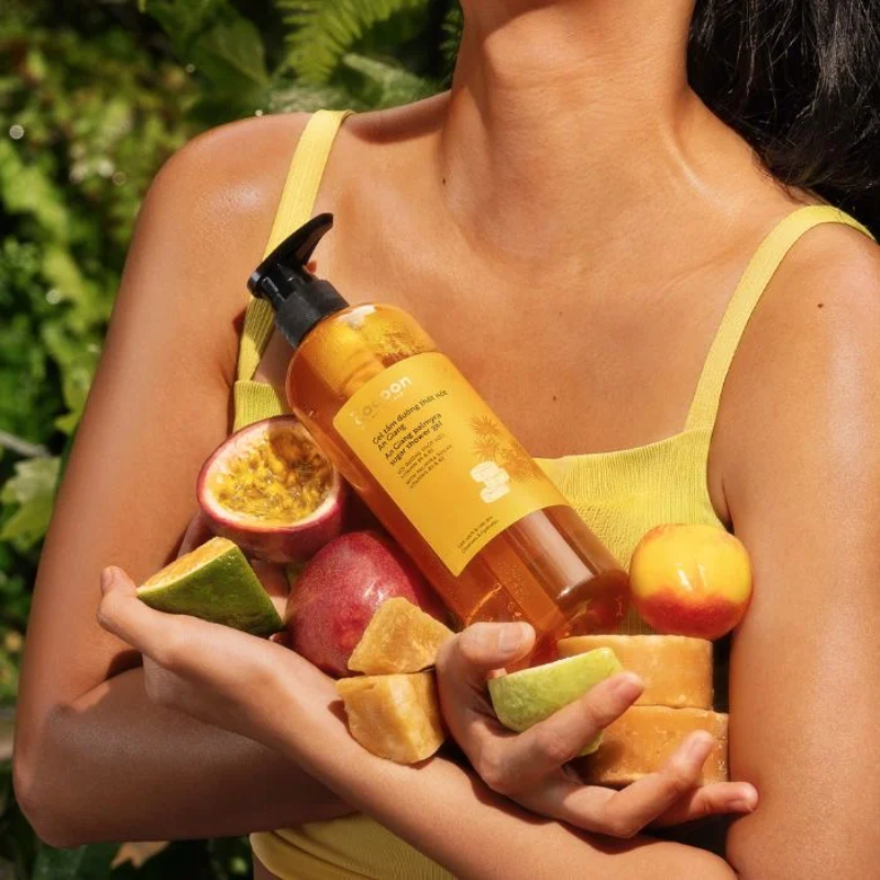 Gel Tắm Đường Thốt Nốt An Giang Cocoon Palmyra Sugar Shower Gel 500ml