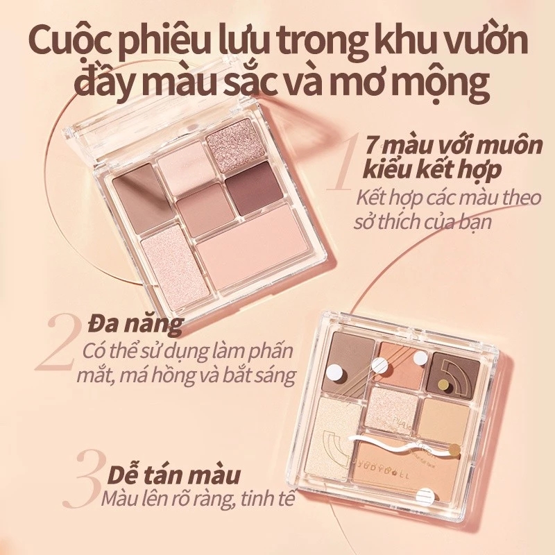Phấn Mắt Judydoll All In One Palette For Your Full Face 8,5g